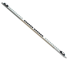 Вертикальный PDU, S-32 (42U) (10+6c13)x2 AB, 32 Schuko, IEC C13, IEC C19, 32A, ввод Schuko, с УЗИП, S-32 (42U) (10+6c13)x2 AB