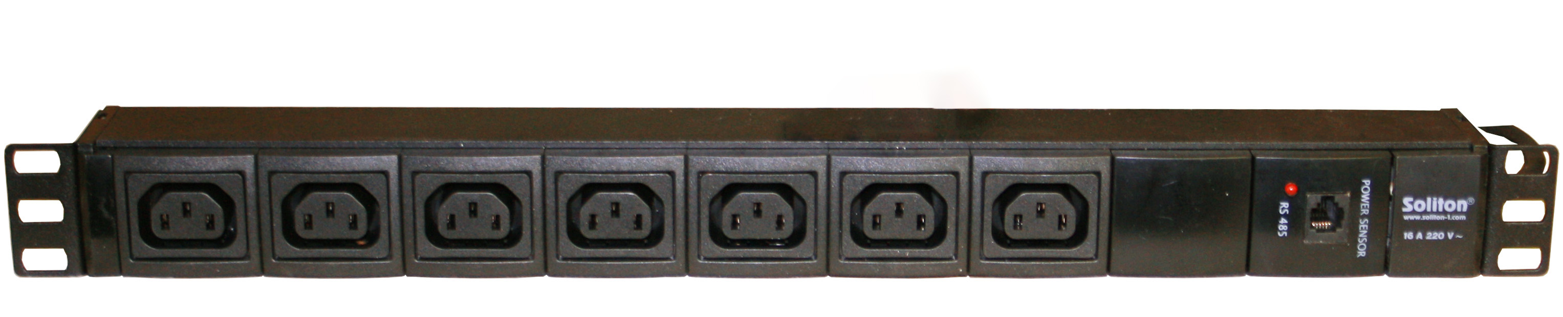 Вертикальный PDU, S-AB_M, 32A, ввод IEC60309, с мониторингом, с управлением, дополнительное фото