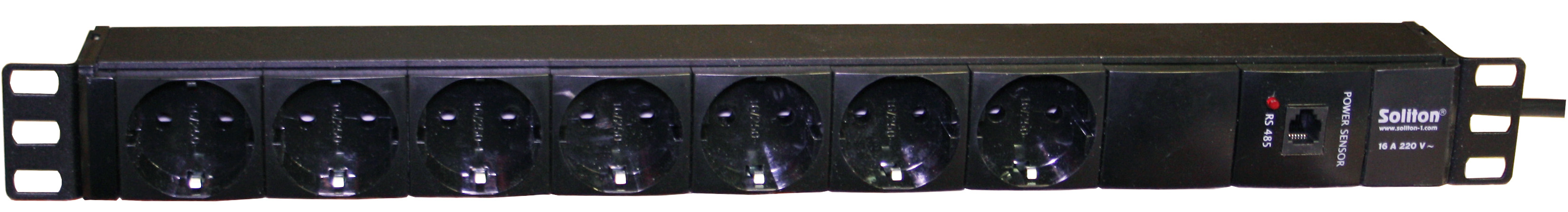 Вертикальный PDU, S-AB_M, 32A, ввод IEC60309, с мониторингом, с управлением, дополнительное фото